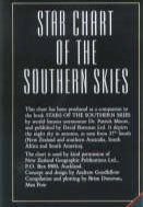 Star Chart of the Southern Skies By Moore