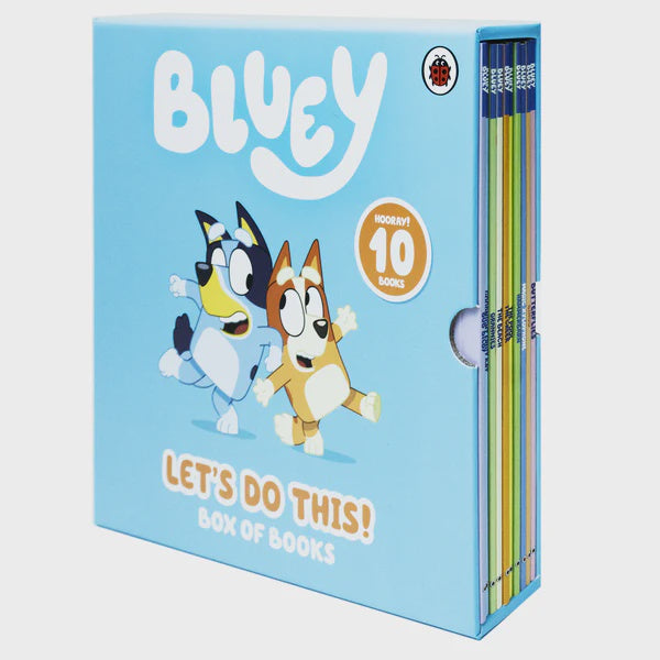 Bluey: Let's Do This Box of Books!