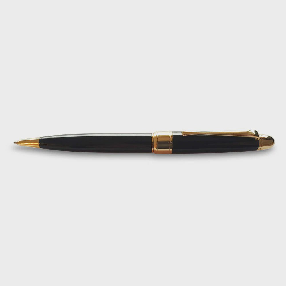 Pierre Cardin Ballpoint Pen Montfort Black Gold