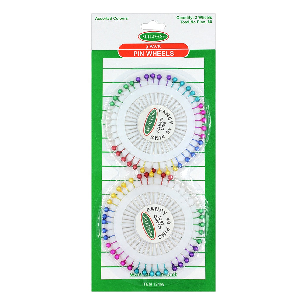 Pin Wheels 2 Pack 80Pce