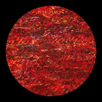 Shell Veneer Paua Ruby Red 50 x 100mm