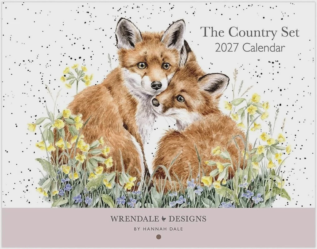 Wrendale Designs 2027 The Country Set Landscape Calendar