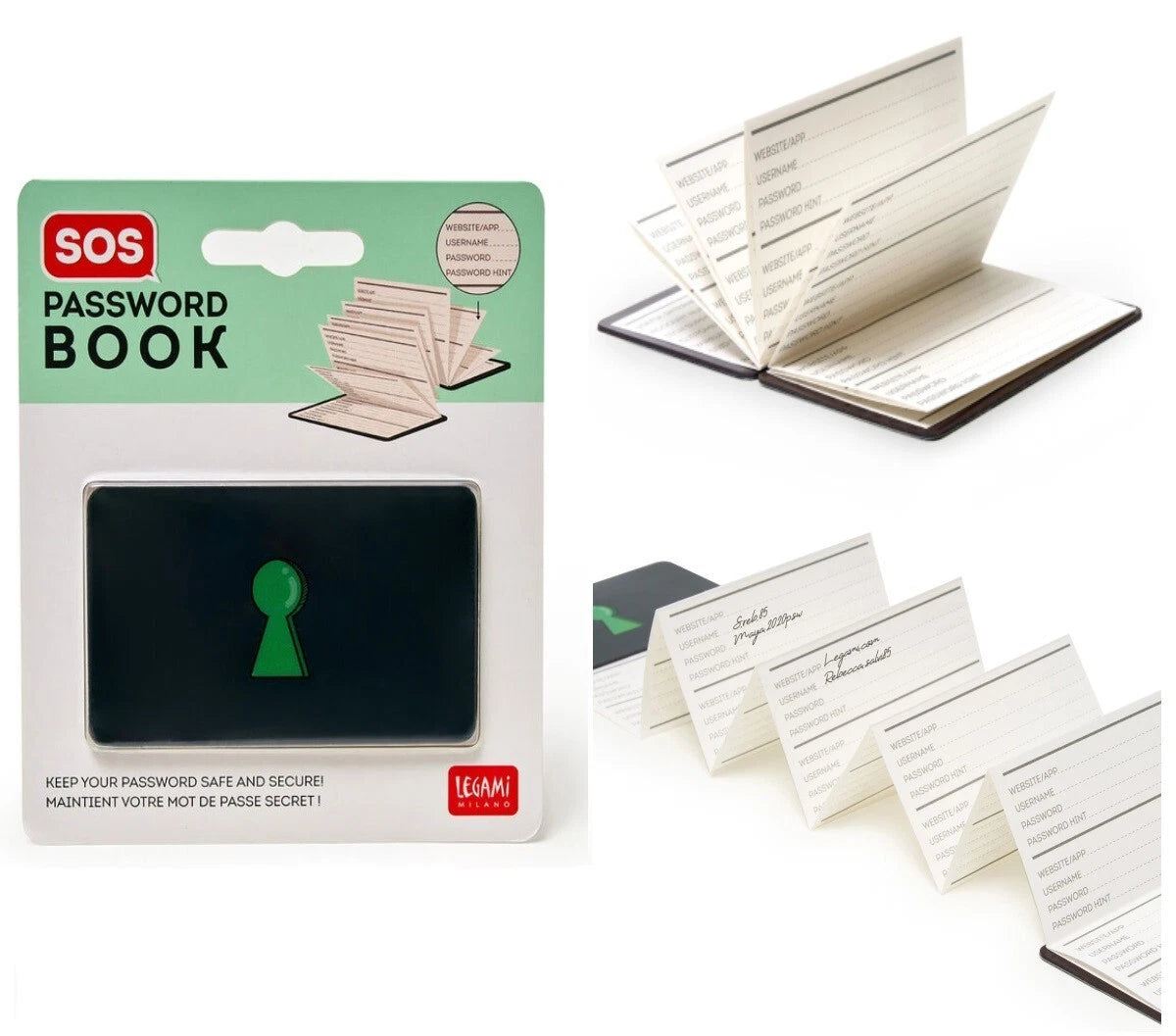 SOS Password Book
