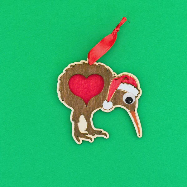 Make- Santa Kiwi Decoration