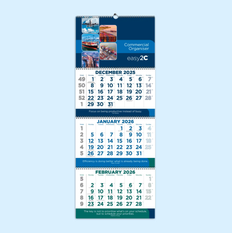 Shipping Calendar - Wiro Version 2026
