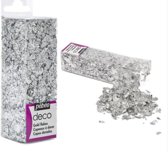 Pebeo Deco Flake Silver