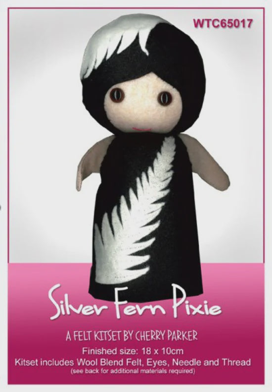 Felt Kitset "Silver Fern Pixie "