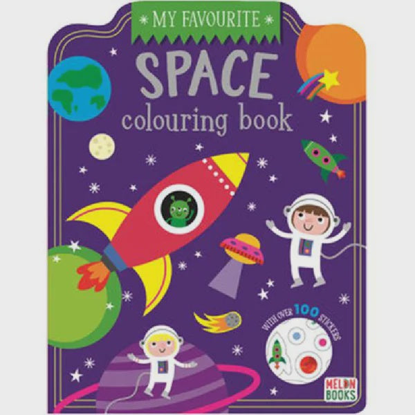 My Favourite Space Colouring Book