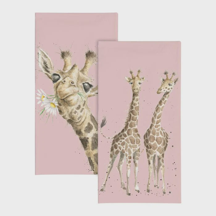 'Flowers' Giraffe Pocket Tissues
