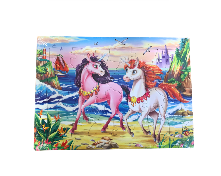 Unicorn Wonder 35pc Frame Tray Puzzle Assorted