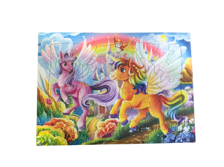 Unicorn Wonder 35pc Frame Tray Puzzle Assorted