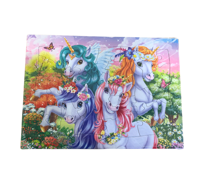 Unicorn Wonder 35pc Frame Tray Puzzle Assorted
