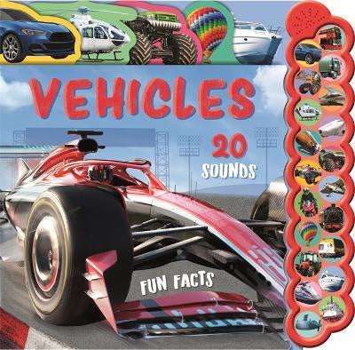 Vehicles 20 Sounds Book