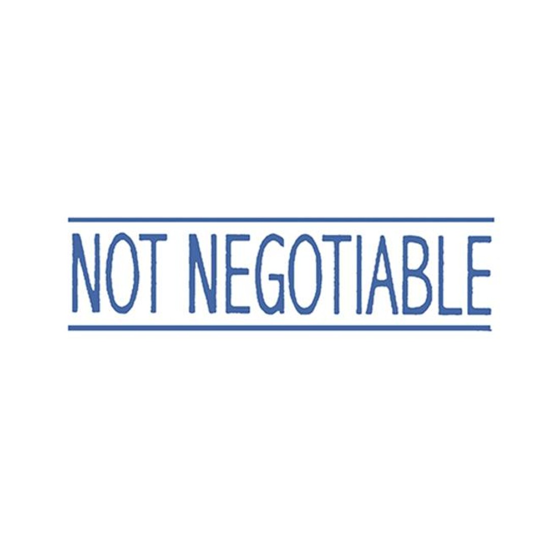 Stamp Dixon Not Negotiable