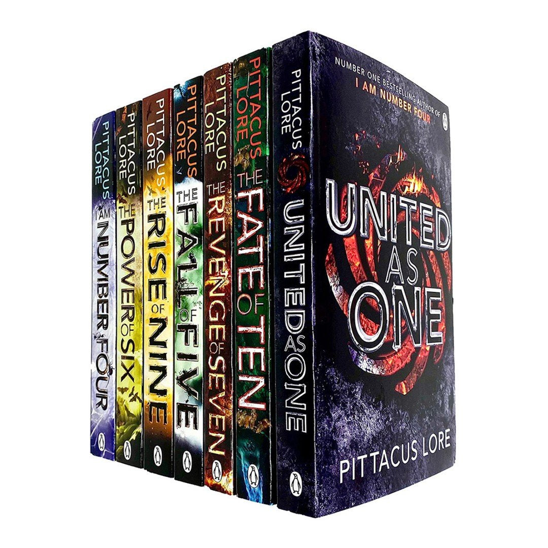 Pittacus Lore Collection Lorien Legacies Series 7 Books Set