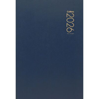 2026 Collins A52 Diary Navy 2 Days to Page