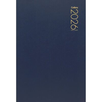 2026 Collins A42 Diary Navy 2 Days to Page