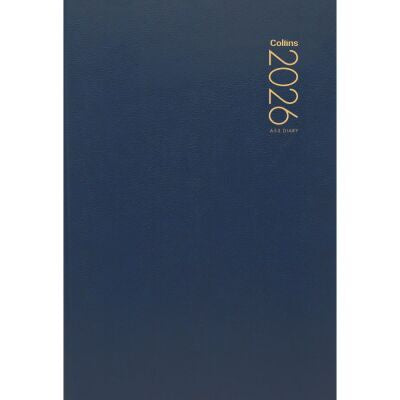 2026 Collins A53 Diary Navy Week to View
