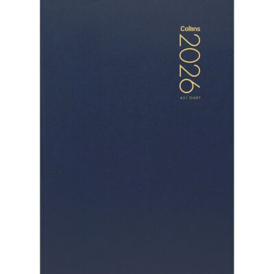 2026 Collins Diary A51 Navy Day to Page