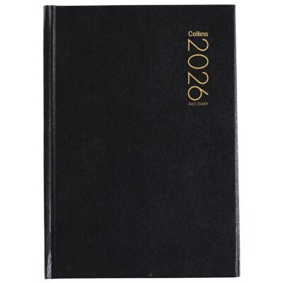 2026 Collins A63 Diary Black Week to View