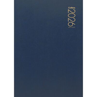 2026 Collins A43 Diary Navy Week to View
