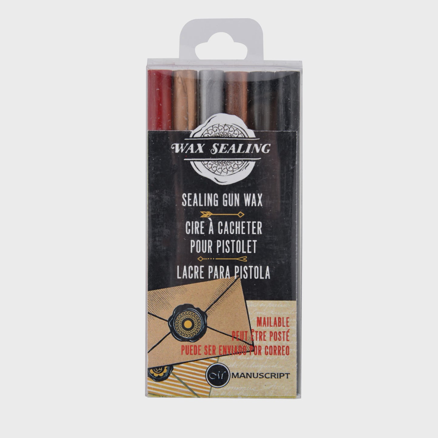 Manuscript Wax Sticks 6 Pack Red