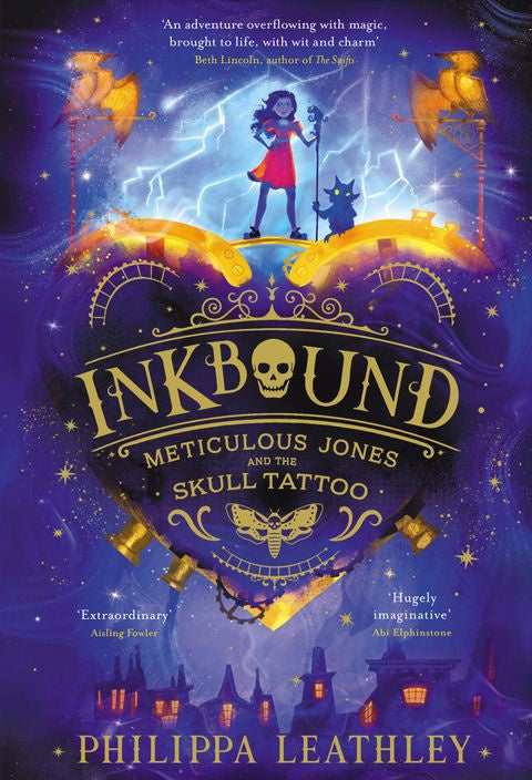 Inkbound Meticulous Jones and the Skull Tattoo by Philippa Leathley
