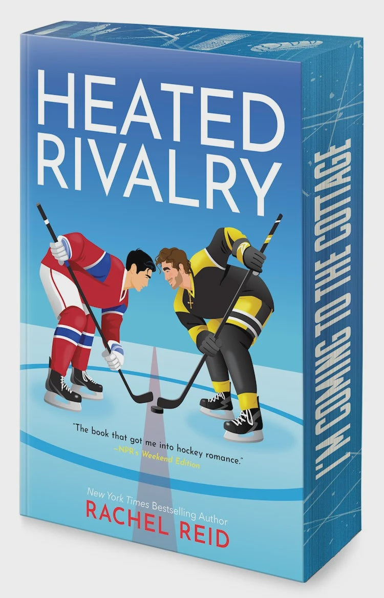Heated Rivalry Limited Edition Paperback by Rachel Reid