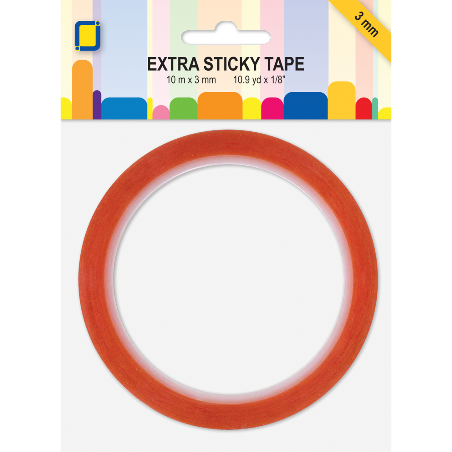 Extra Sticky Tape 10mt X 3mm