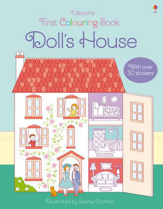 First Colouring Book Doll's House
