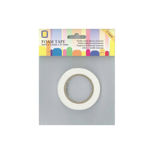 Foam Tape 2m x 12mm  x 0.5mm