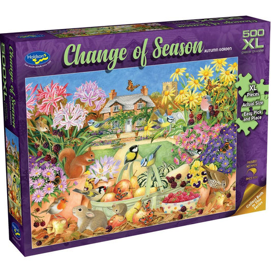 Holdson Puzzle 500pc XL - Change of Season Autumn Garden