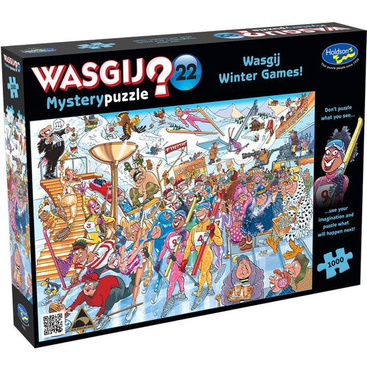 Wasjig  Mystery - Puzzle 22 1000pc - Winter Games!
