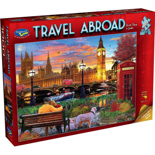 1000 Pc Travel Abroad On the Thames Puzzle