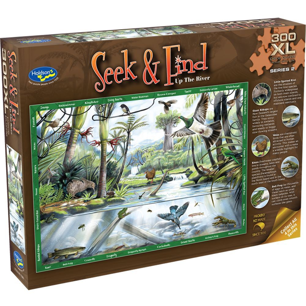Seek & Find - Up the River Puzzle