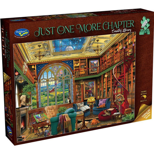 Holdson Puzzle 1000pc - Just One More Chapter Country Library