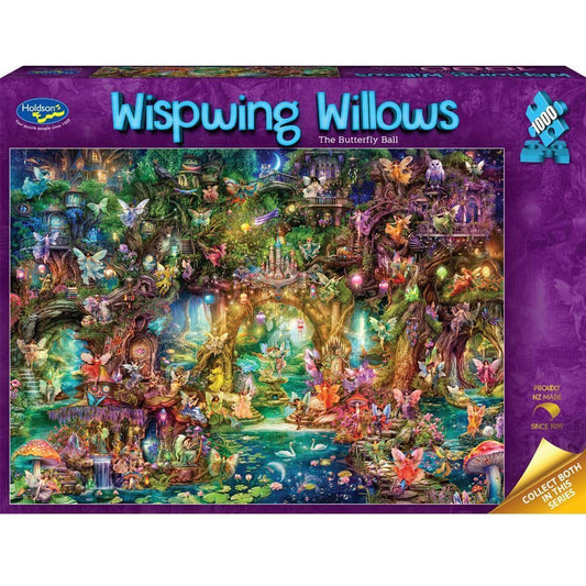 Holdson Puzzle - Wispwing Willow, 1000pc (The Butterfly Ball)