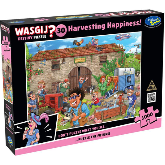 Wasgij 1000pc Destiny #30  Harvesting Happiness