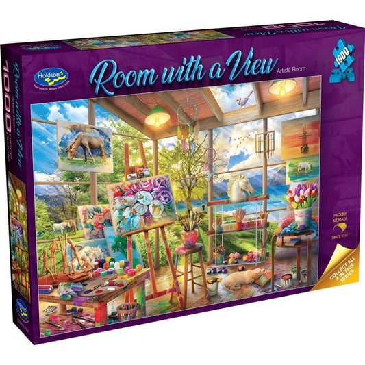 Room With A View 1000pc Jigsaw Puzzle - Artist Room