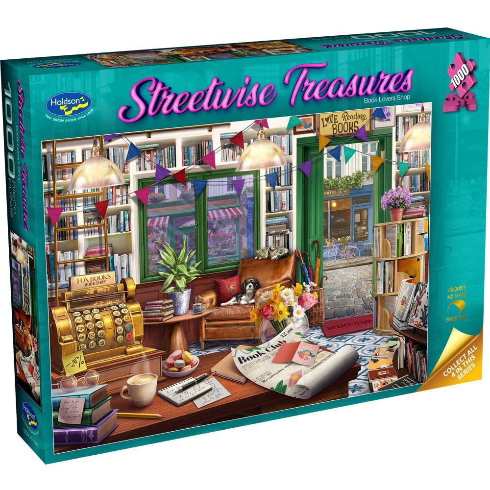 Streetwise Treasures - 1000pc Puzzle - Book Lovers Shop