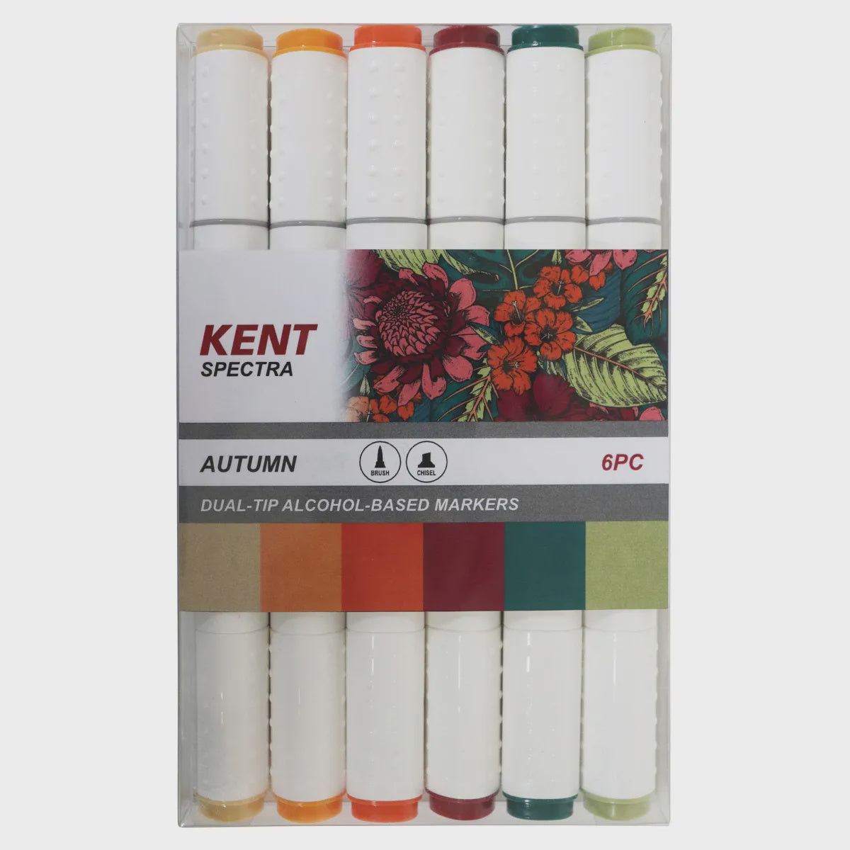 Kent Spectra Brush Marker Set/6 Autumn