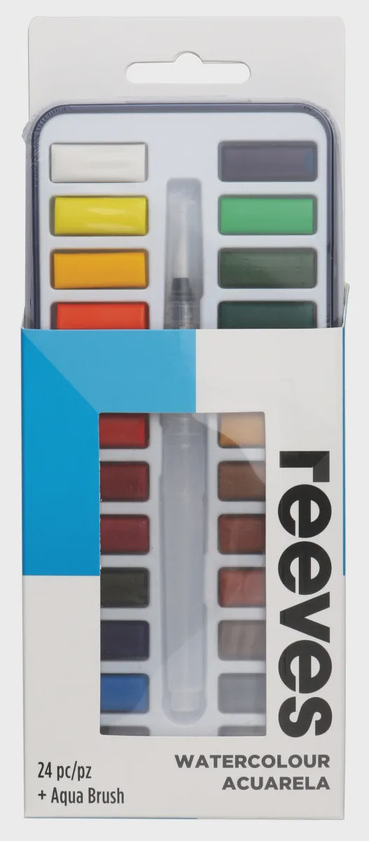 Reeves Water Colour Tin Set/24