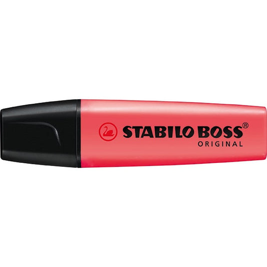 Stabilo Boss Highlighter Red