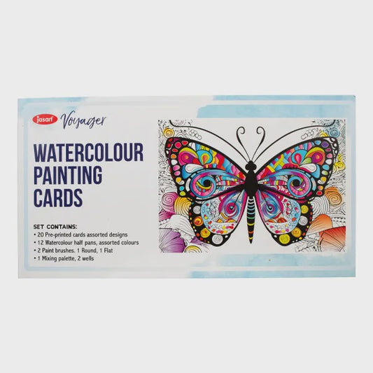 Jasart Watercolour Painting Card 280 x 148mm