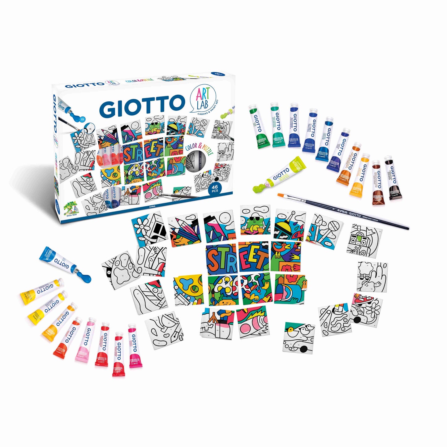 Giotto Art Lab Colour Puzzle