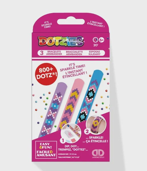 Diamond Dotz Dotzies Bracelet Packs - Mauves