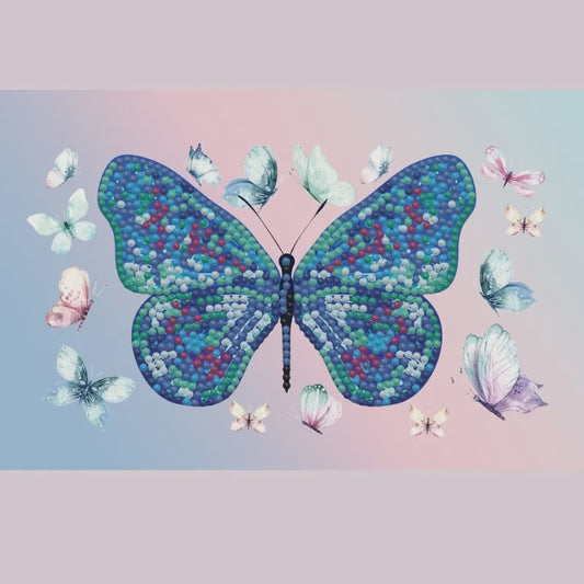 Diamond Dotz Dotzies Zipper Pouches - Butterfly Days