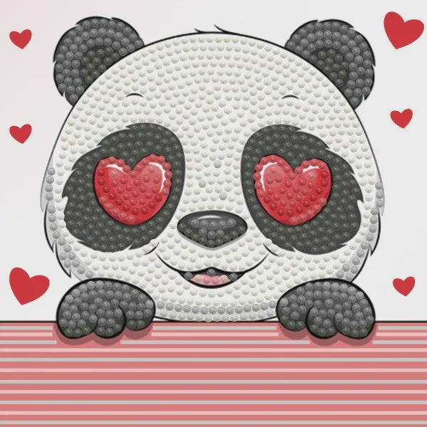 Diamond Dotz Dotz Box Small - Panda Love