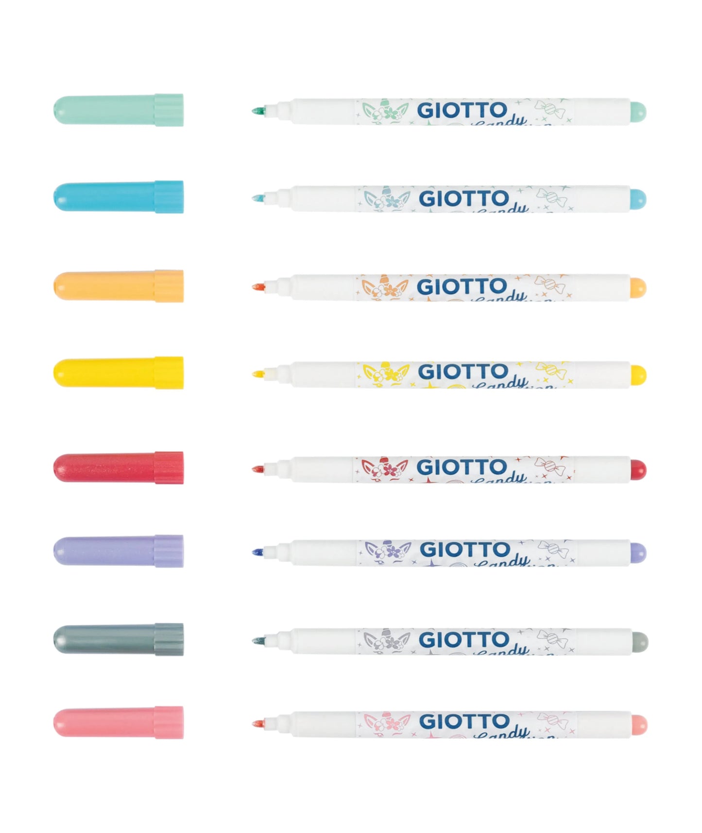Giotto Candy Turbo Collection Glitter Markers