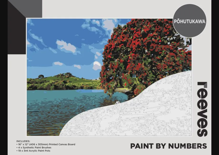 Reeves Paint By Numbers -NZ Collection